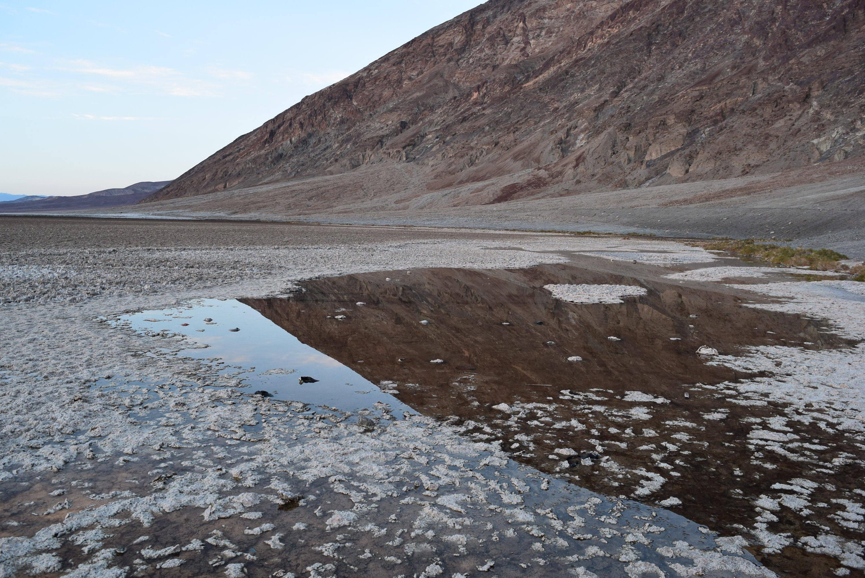 Badwater. Reflection.